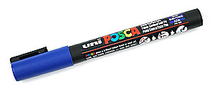 Маркер акриловый Uni Posca PC-3M 33, синий