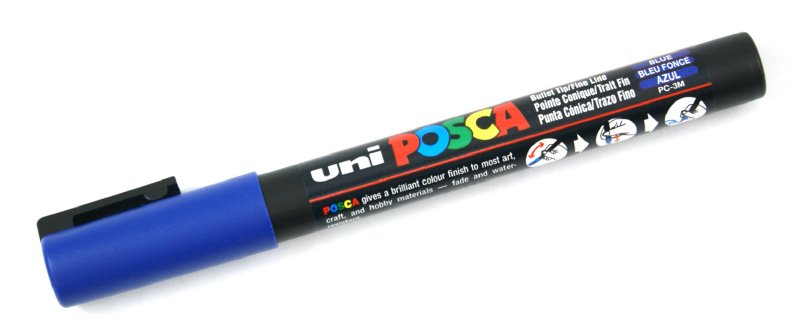 Маркер акриловый Uni Posca PC-3M 33, синий