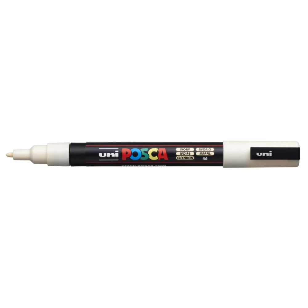 Acrylic Marker Uni Posca PC-3M 46, Ivory