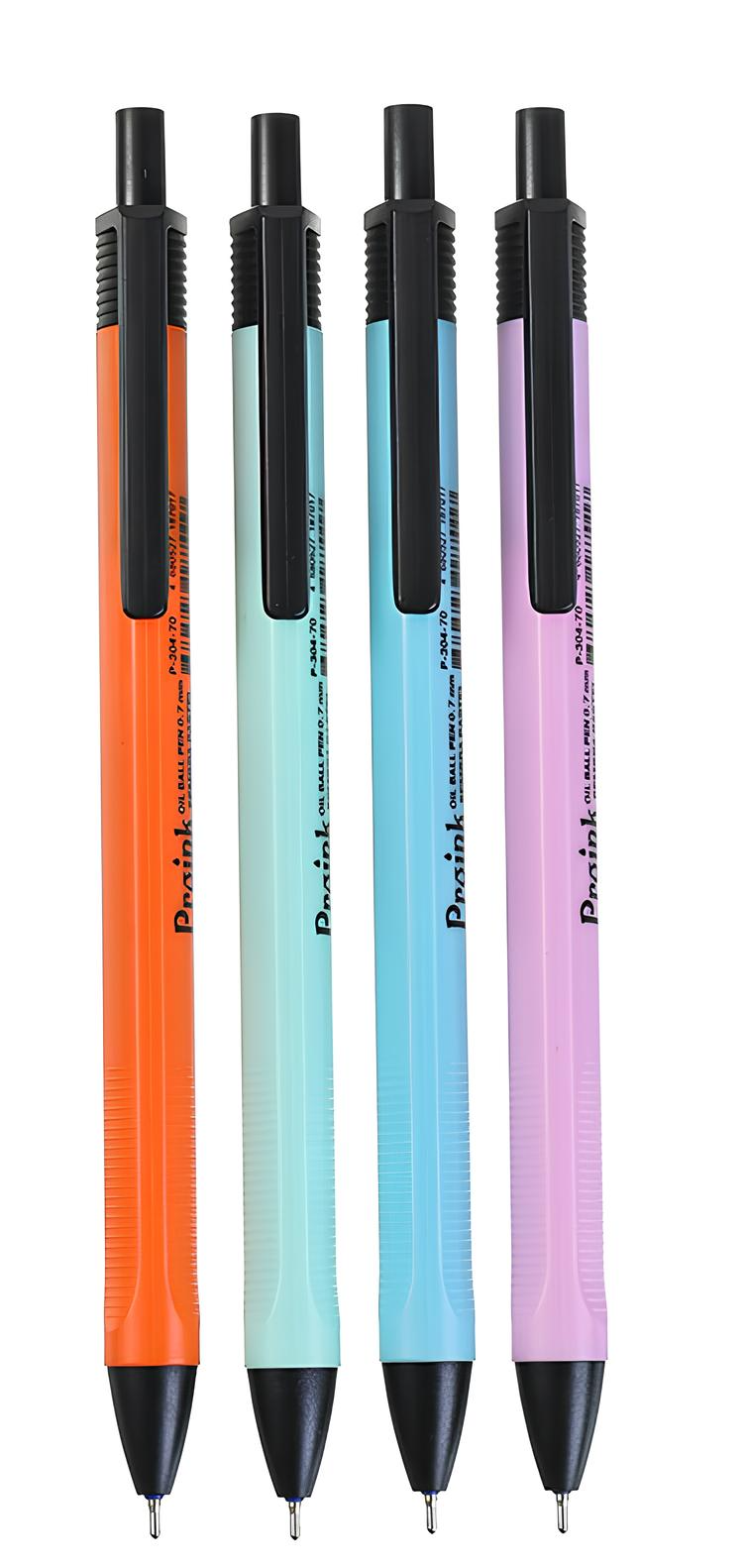 Ручка шариковая - Sembra pastel, синяя, в ассортименте