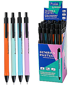 Ballpoint pen - Sembra pastel, blue, assorted