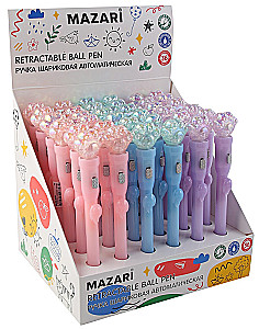 Ballpoint Pen - Paw, blue, with backlight, assorted