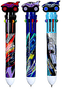 Ballpoint Pen - Racing, colored, assorted