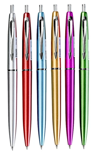 Kugelschreiber - Erstan, blau, in assortierten Farben