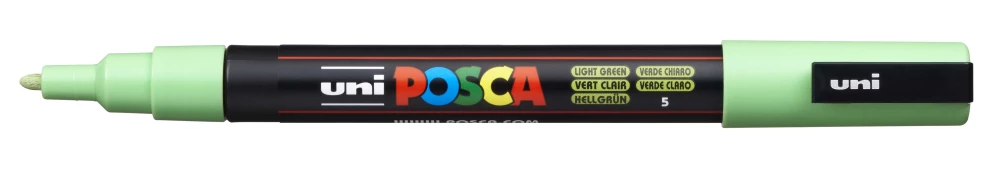 Uni Posca PC-3M 05 Acrylic Marker, Light Green