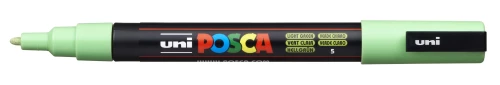 Uni Posca PC-3M 05 Acrylic Marker, Light Green
