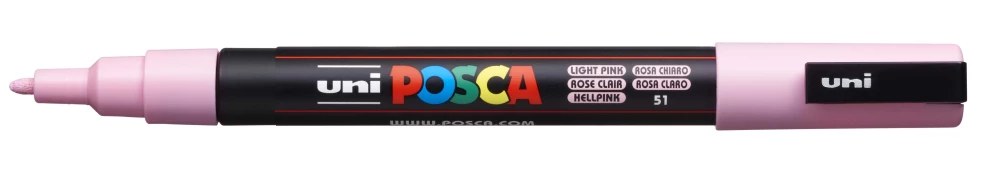Acrylmarker Uni Posca PC-3M 51, hellrosa