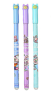 Gel pen - Denta, blue, assorted