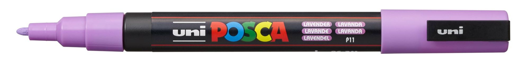 Маркер акриловый Uni Posca PC-3M P11, лавандовый