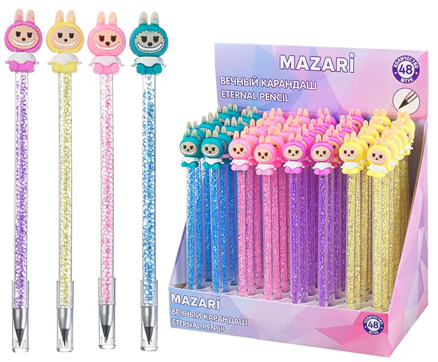 Mūžīgais zīmulis - Zubastik, dažādībā