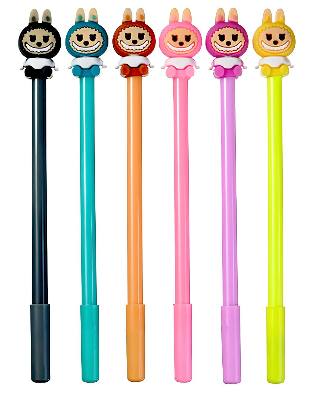 Ручка шариковая - Зубастик, синяя, в ассортименте