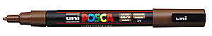 Uni Posca PC-3M Acrylic Marker 21, Brown