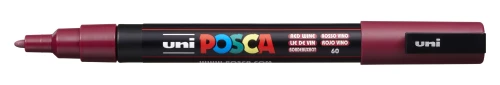 Uni Posca PC-3M Acrylic Marker 60, Red Wine