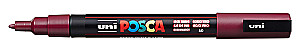 Uni Posca PC-3M Acrylic Marker 60, Red Wine