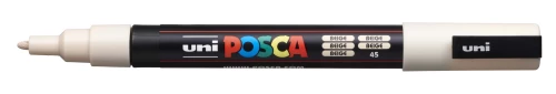 Uni Posca PC-3M 45 Acrylic Marker, Beige