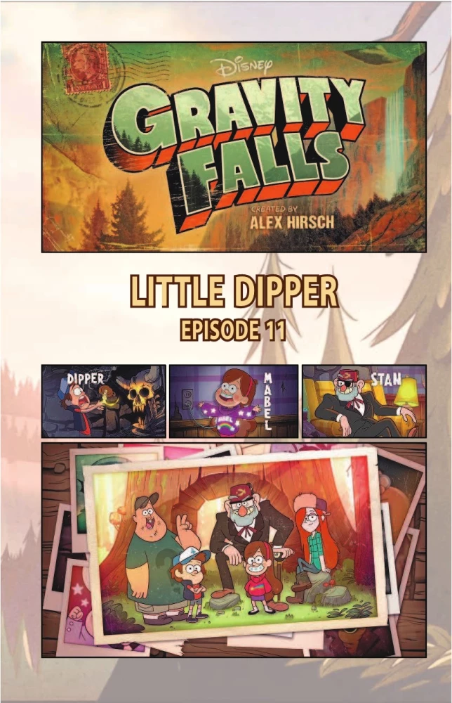 Gravity Falls. Mały Dipper = Little Dipper