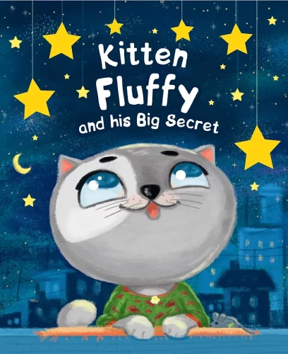 Kitten Fluffy and his Big Secret /Kot Puch i jego wielka tajemnica