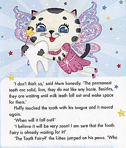 Kitten Fluffy and Tooth fairy /Kociak Puch i Wróżka Zębowa