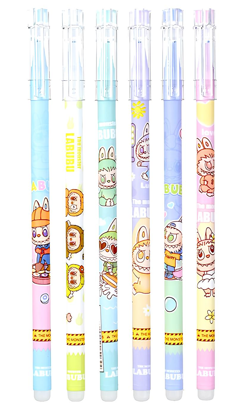 Ручка гелевая - Зубастик, синия, в ассортименте