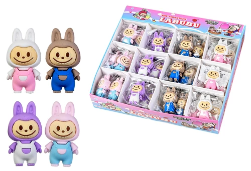 Figured Eraser - Toothy, assorted