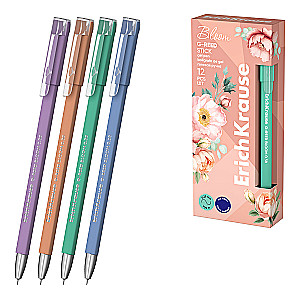 Długopis żelowy - G-Reed Stick Pastel Bloom 0.38, kolor tuszu niebieski, w asortymencie