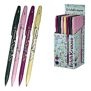 Długopis - R-301 Stick Floral Soul 0.7, kolor atramentu niebieski, w asortymencie