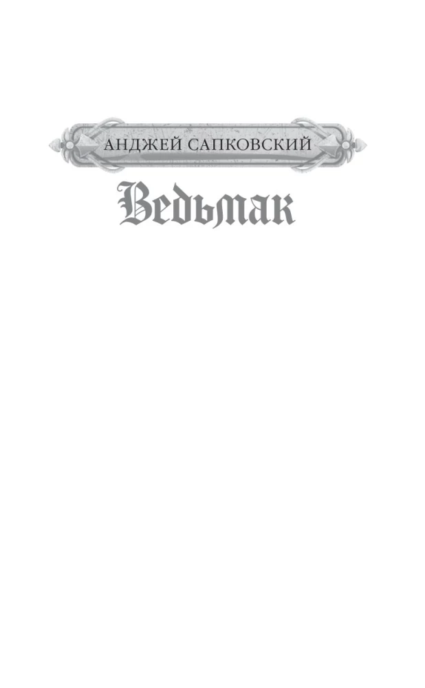 Der Hexer. Der letzte Wunsch. Das Schwert des Schicksals