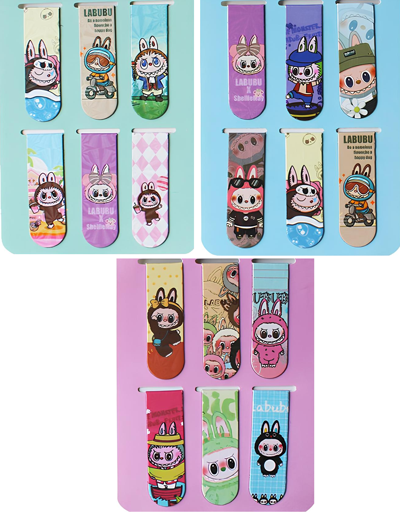 Bookmark Set - Toothy, Assorted