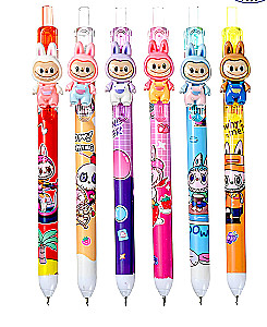 Gel Pen - Blue, assorted