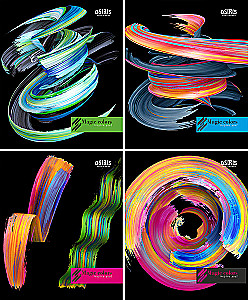 Тетрадь - Magic colors, А5, 96 листов, клетка. в ассортименте