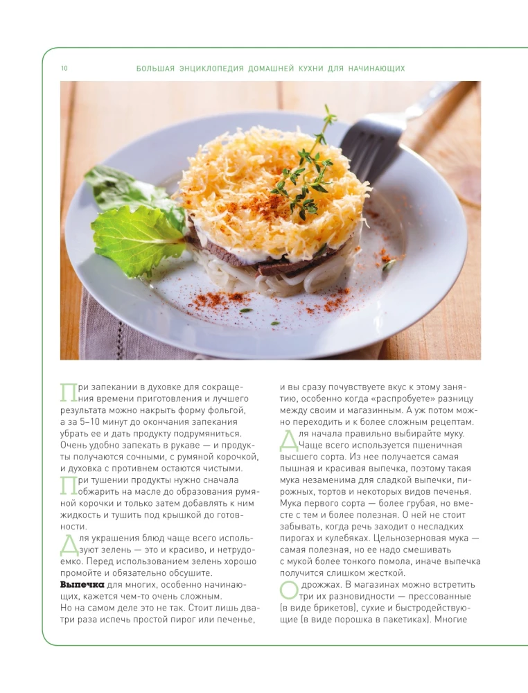 Duża encyklopedia domowej kuchni dla początkujących