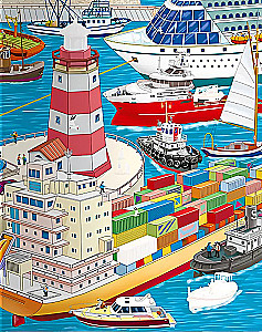 Wimmelbuch. Transport. Sticker Book