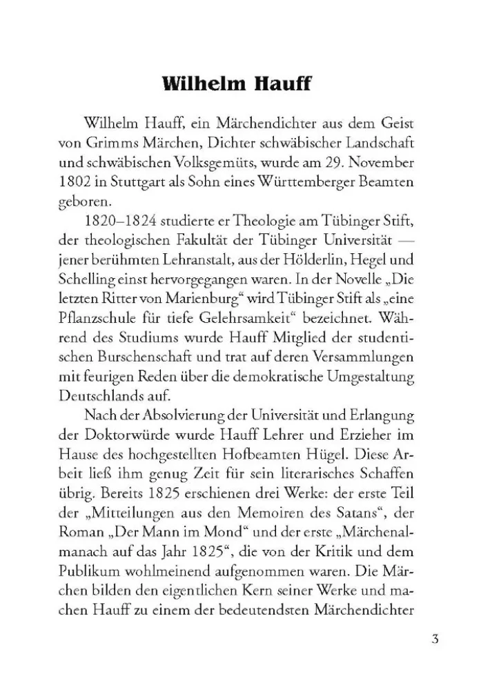 Der Zwerg Nase und Andere Marchen