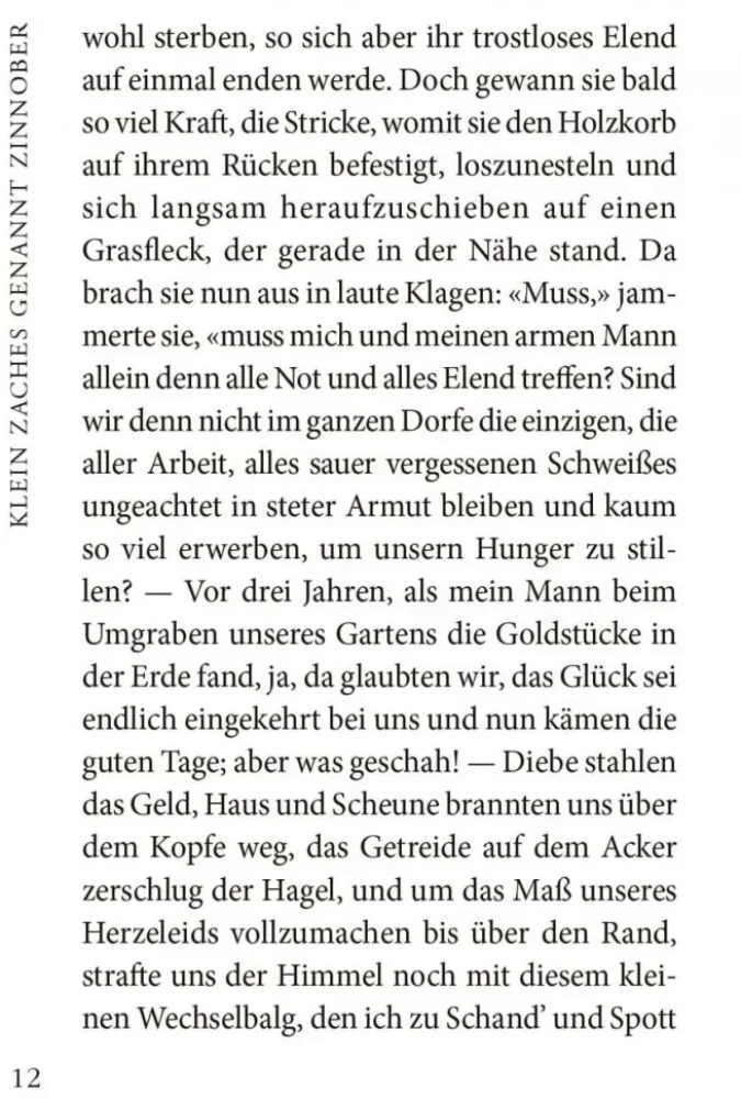 Klein Zaches gennant Zinnober