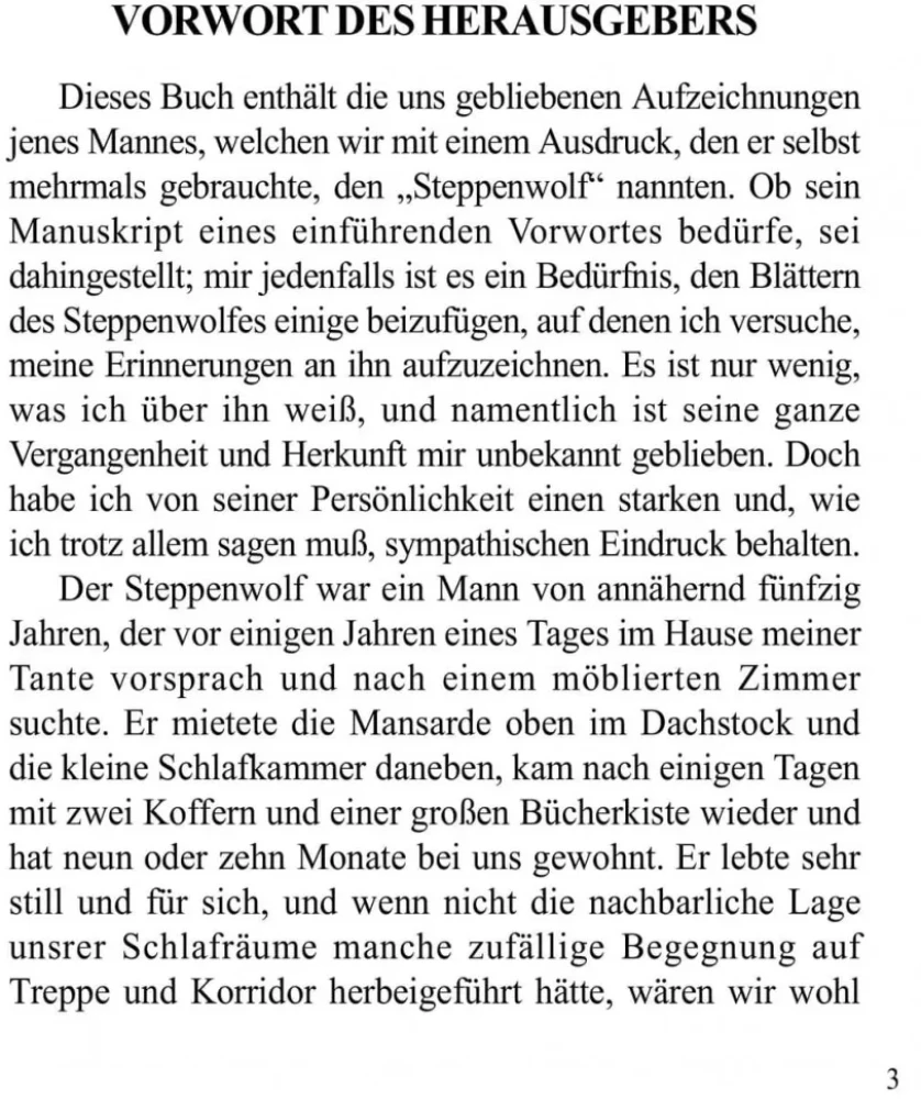 Der Steppenwolf