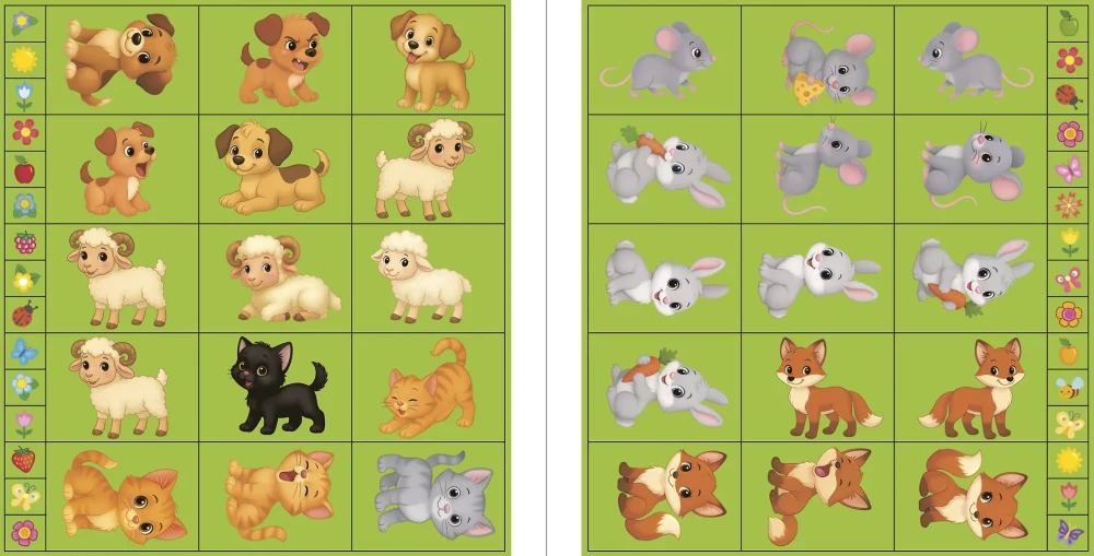 Little Animals. Repeaters and Tongue Twisters