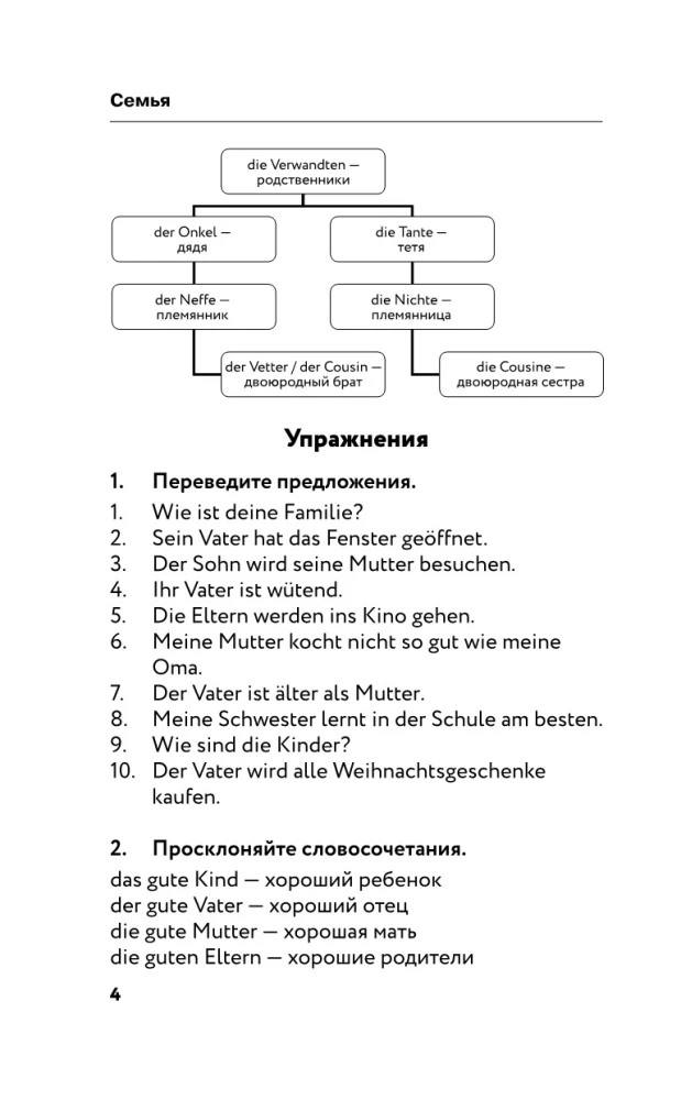 Vācu leksika bez skolotāja. Visi vārdi shēmās un uzdevumos