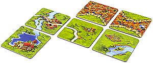 Board game - Carcassonne. Carcassonne
