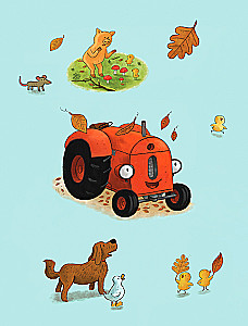 Der kleine rote Traktor und das Abenteuer im Wald
