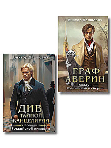 Komplekts no 2 grāmatām formātā klatchbook. Grafu Aверin. Burvis Krievijas impērijā. Dīvains Slepenajā kancelārijā