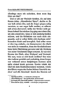 The Metamorphosis = Die Verwandlung. Level 4