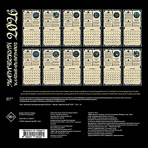 Magical Druid Calendar for 2026