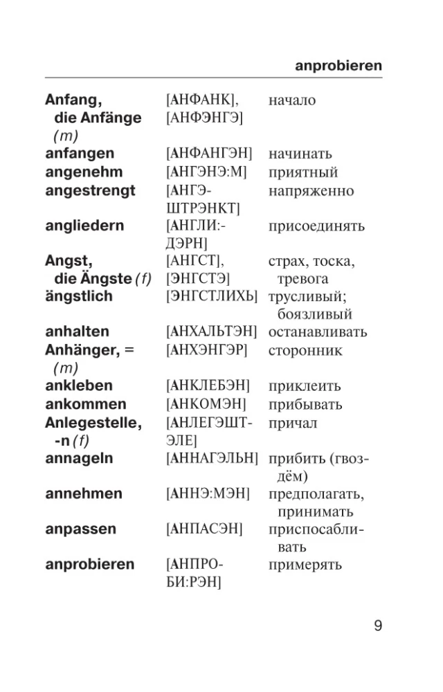 Vācu-krievu krievu-vācu vārdnīca ar izrunu