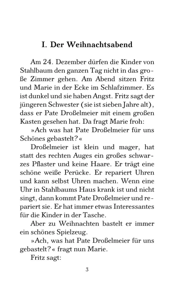 Rūķis un Pelīšu karalis = Nussknacker und Mausekonig. Līmenis 1