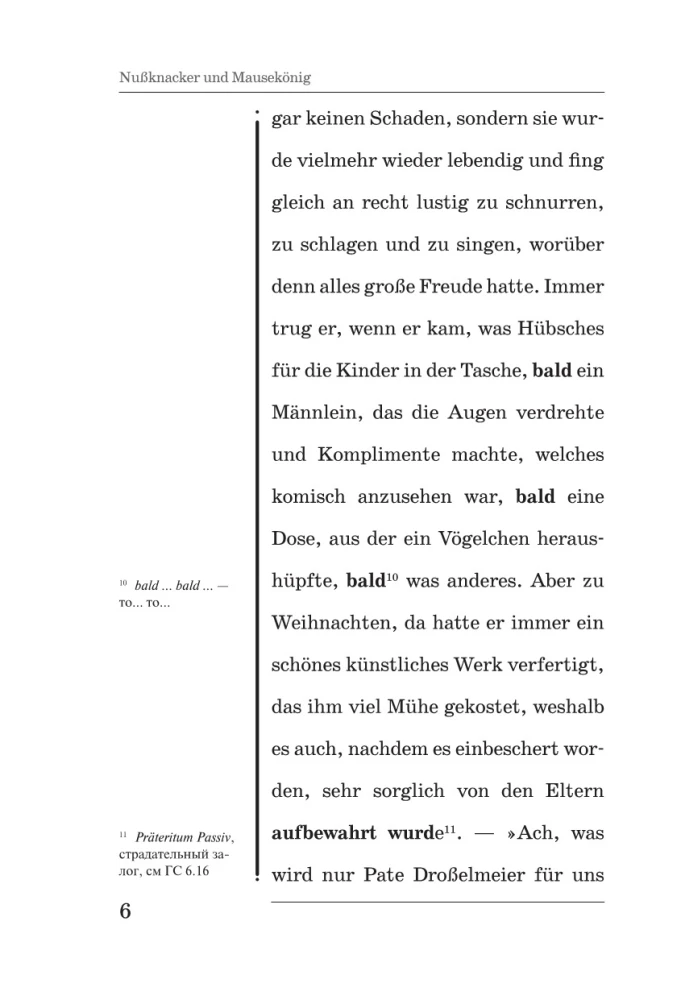Nussknacker und Mäusekönig = Щелкунчик и Мышиный король: Lesen im Original mit Kommentar