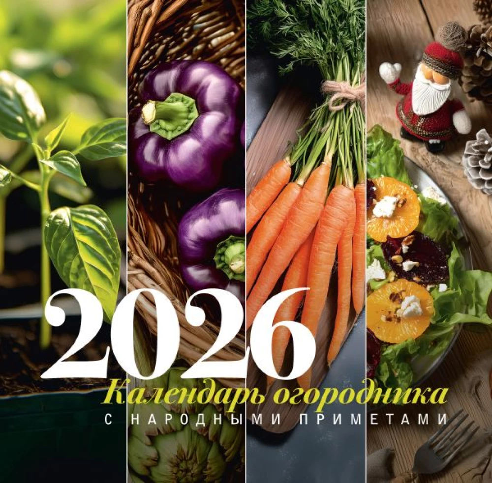 Gardener's Calendar with Folk Signs for 2026
