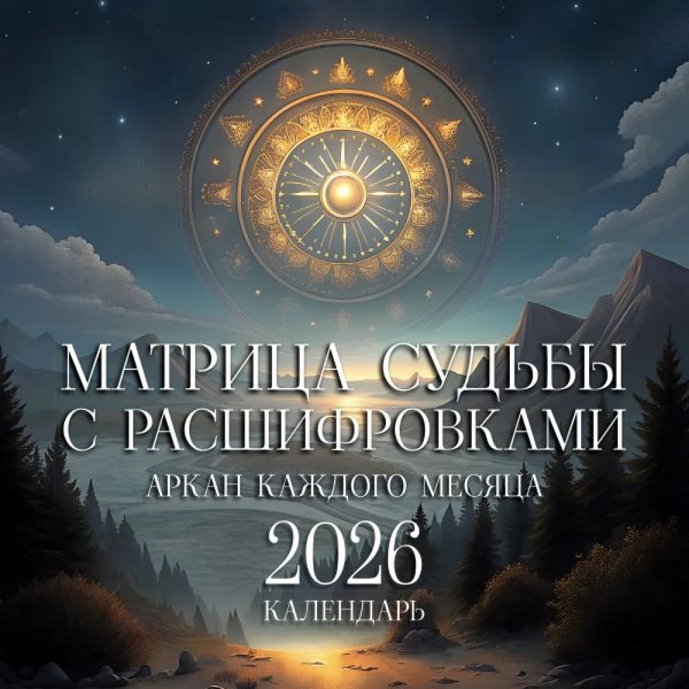 Matrix des Schicksals mit Entschlüsselungen. Arkana jedes Monats. Kalender 2026