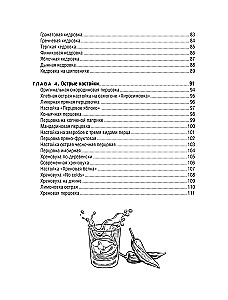 Homemade tinctures and liqueurs. Berry, pepper, nut and other drinks with a masculine character