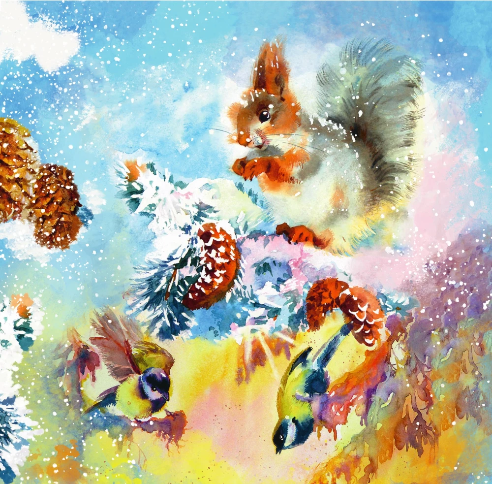Lehrreicher Kalender. Waldpfade. 2026