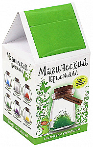 Kristallide kasvatamise komplekt. Maagiline kristall. Looduse maagia. Roheline